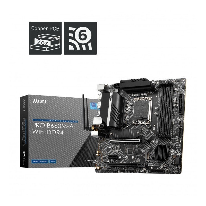PRO B660M-A WIFI DDR4 