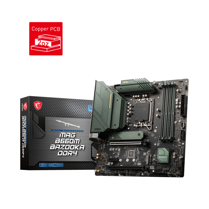 MAG B660M BAZOOKA DDR4 