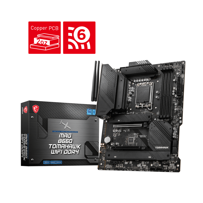 MAG B660 TOMAHAWK WIFI DDR4 