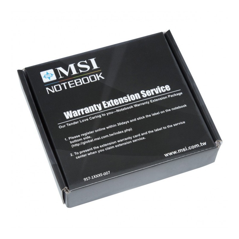 1 Year warranty extension 