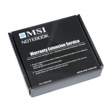 1 Year warranty extension 